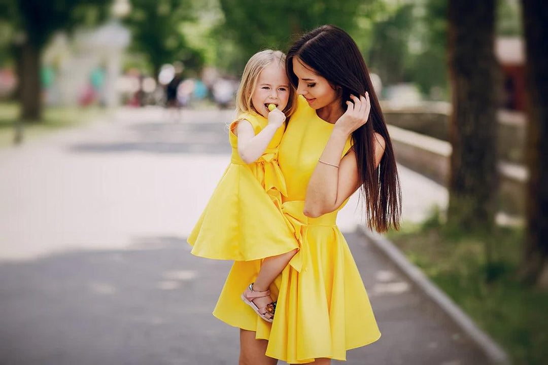 Vestiti mamma e figlia uguali o coordinati