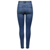 Medium skinny fit blue women's jeans