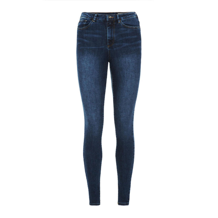 High waisted skinny fit women's jeans