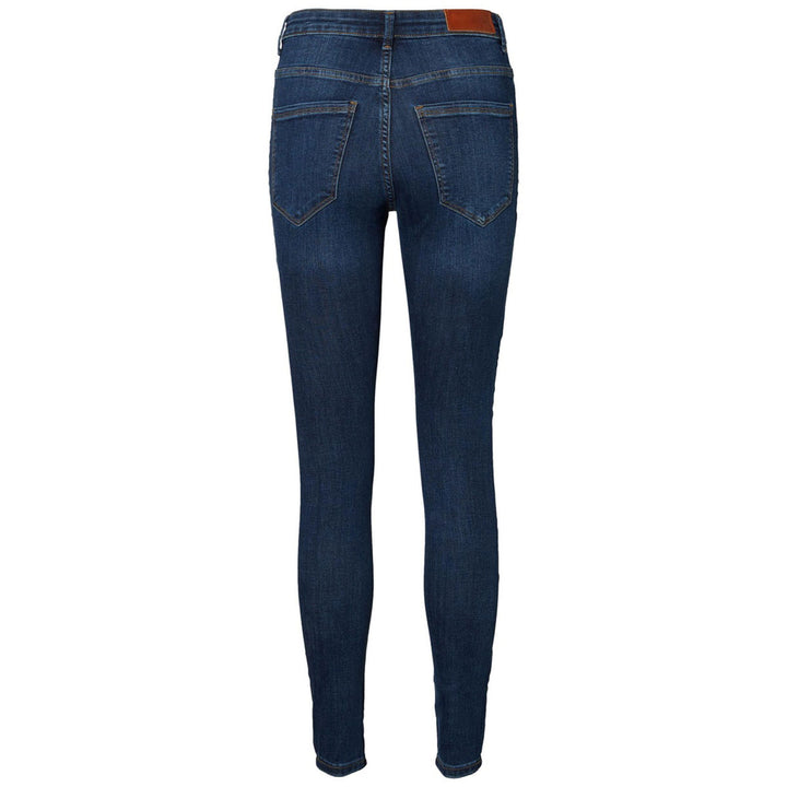 High waisted skinny fit women's jeans