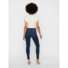 High waisted skinny fit women's jeans