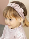 Abel &amp; Lula baby headband velvet flowers