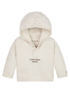 Baby hoodie white