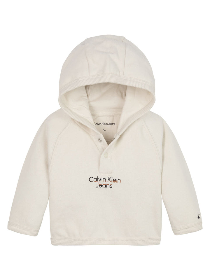 Baby hoodie white