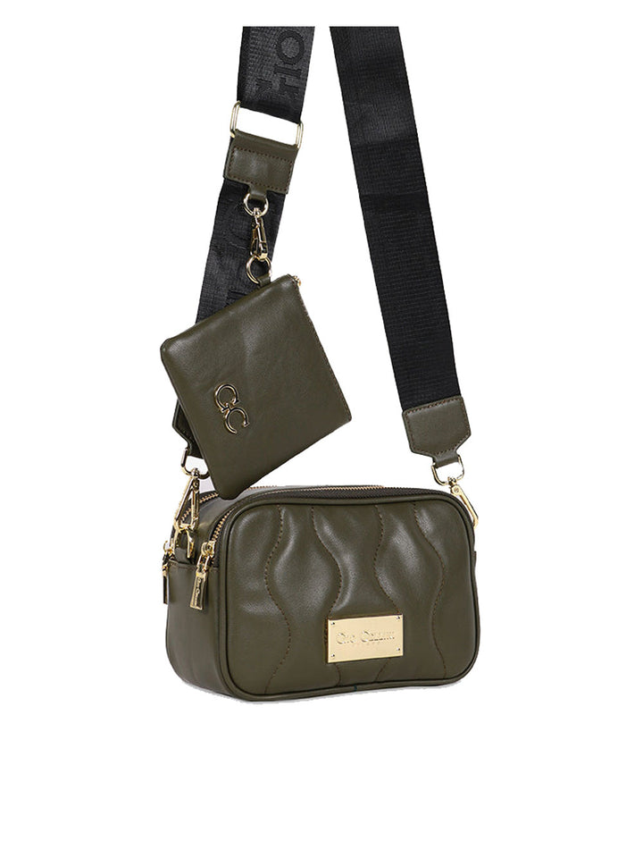 Gio Cellini Tory green shoulder bag