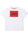 Hugo kids t-shirt square logo