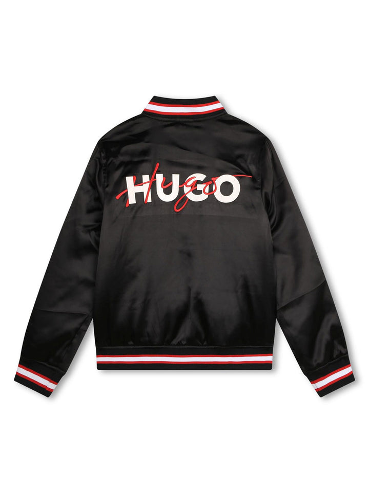 Hugo black kids bomber jacket