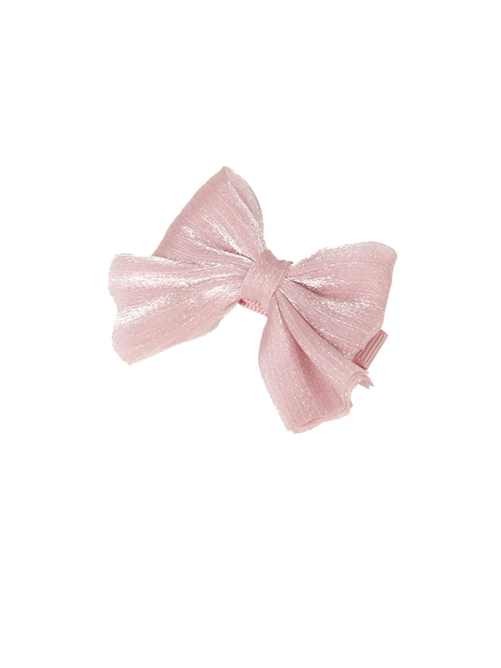 Mayoral baby girl hair clip pink bow