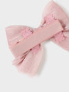 Mayoral baby girl hair clip pink bow