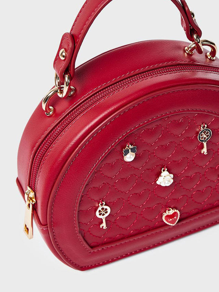 Mayoral girl's handbag pendants red