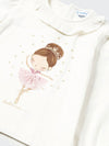 Mayoral long sleeve princess girl t-shirt