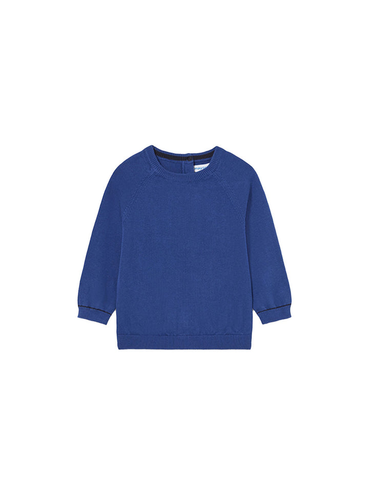 Mayoral blue sustainable cotton children's pullover