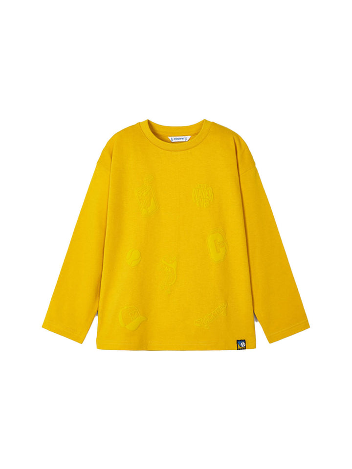 Mayoral long sleeve t-shirt children mustard