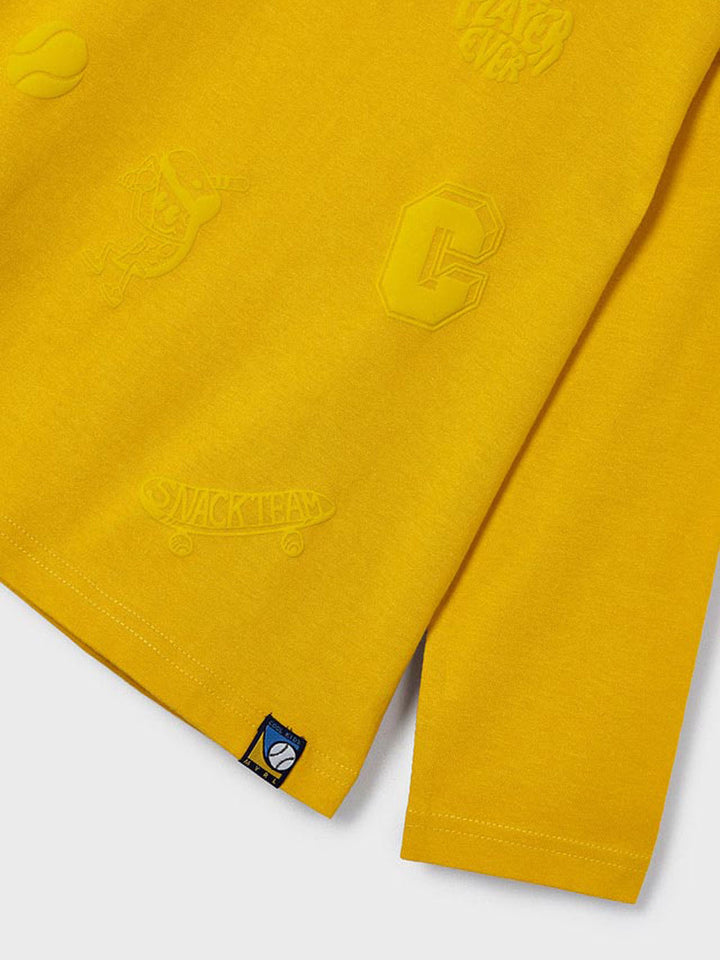 Mayoral long sleeve t-shirt children mustard