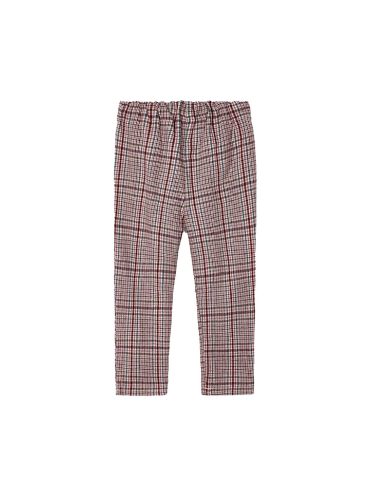 Mayoral long checked trousers for girls