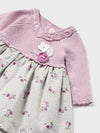 Mayoral newborn baby girl dress combined