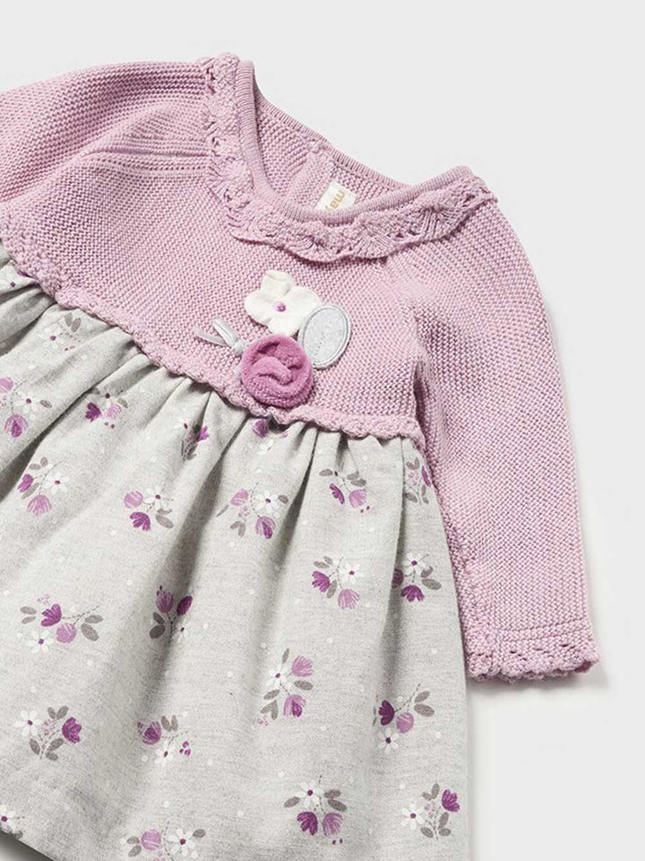 Mayoral newborn baby girl dress combined