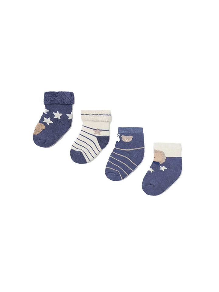 Mayoral newborn set 4 calzini nascita neonato