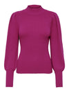 Only Katia fuchsia high neck pullover