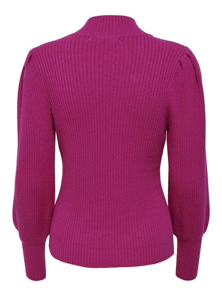 Only Katia fuchsia high neck pullover