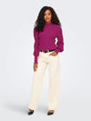 Only Katia fuchsia high neck pullover