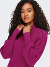 Only Katia fuchsia high neck pullover