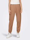 Only Diana beige women's tracksuit trousers