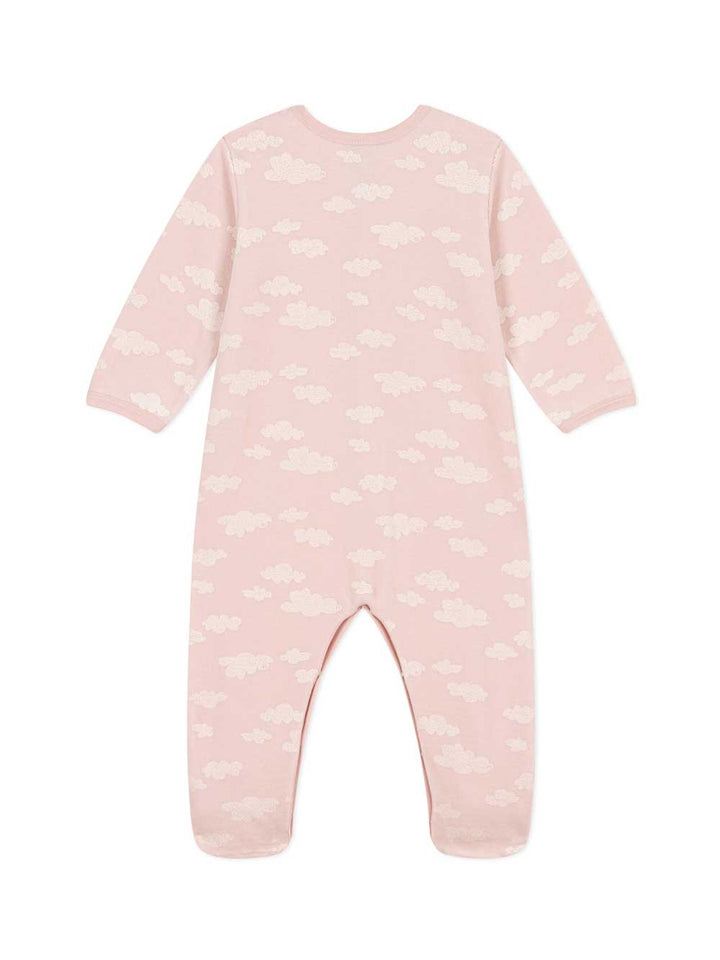 Petit Bateau cloud chenille onesie