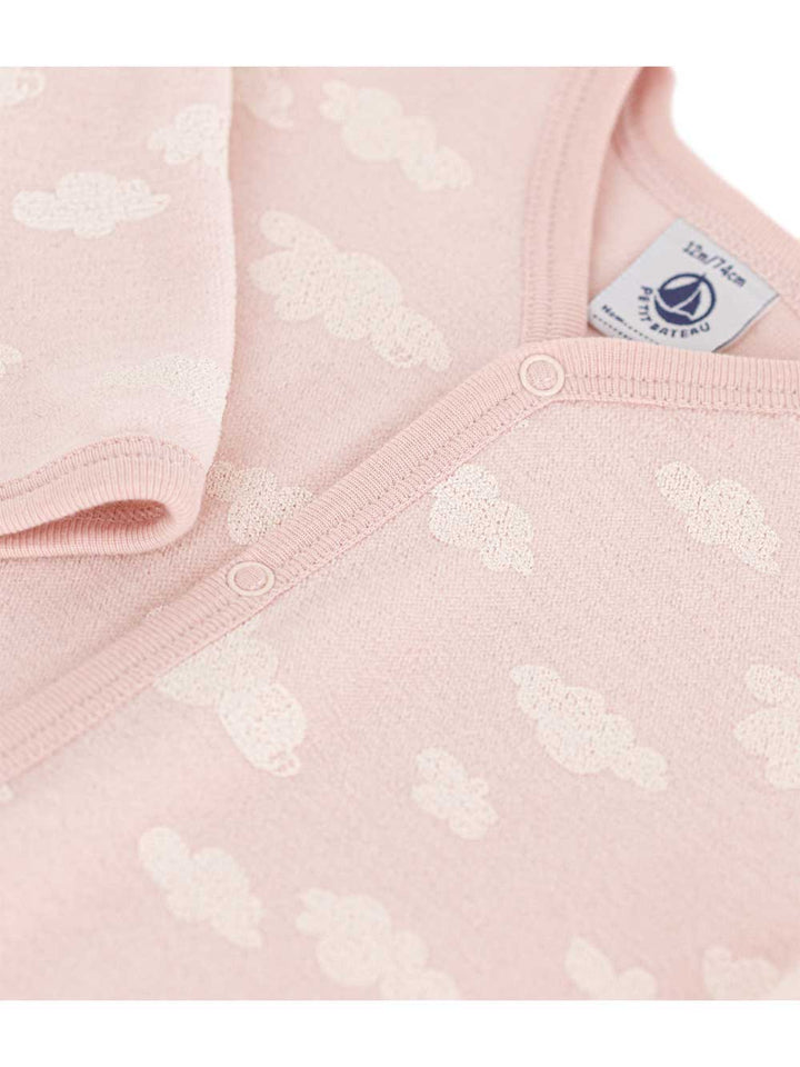 Petit Bateau cloud chenille onesie