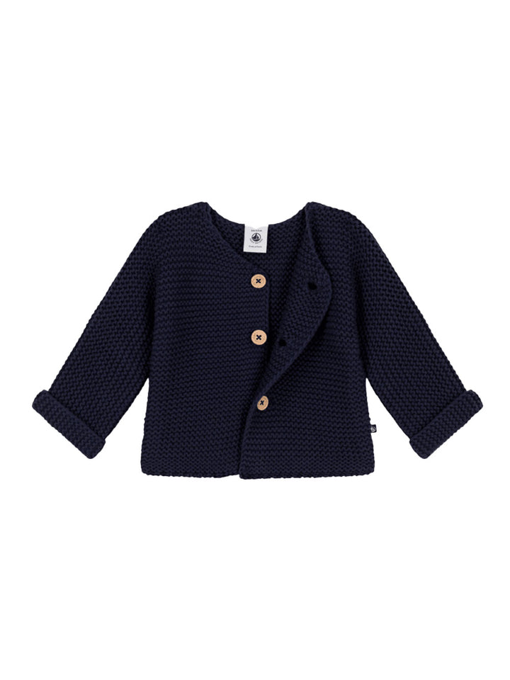 PETIT BATEAU Cardigan PETIT BATEAU da NEONATI - SMOKING