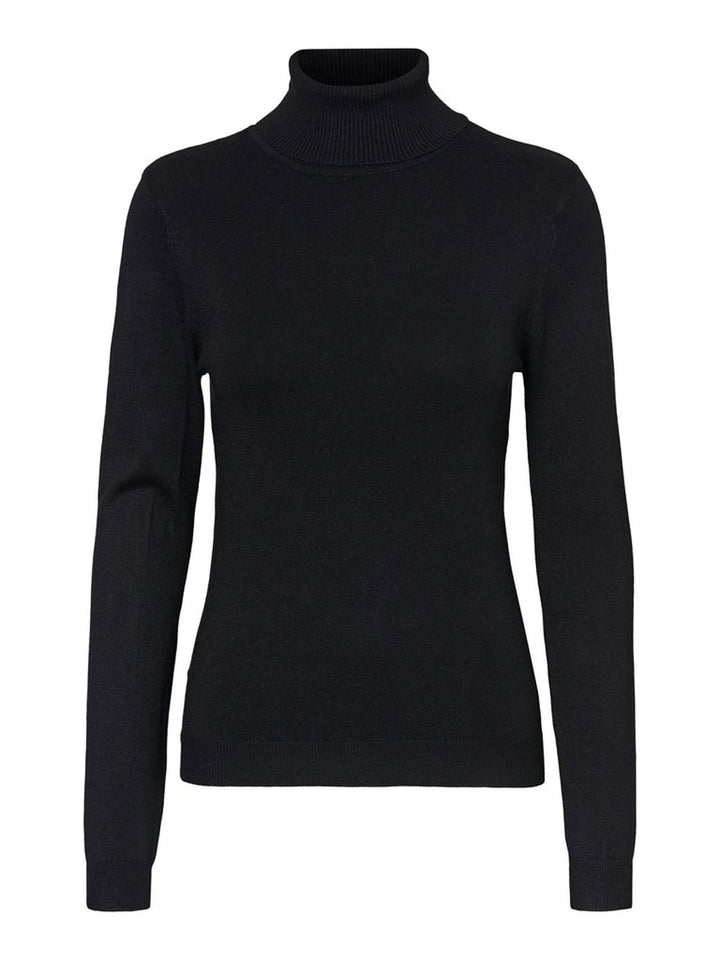 Vero Moda Glory black turtleneck pullover