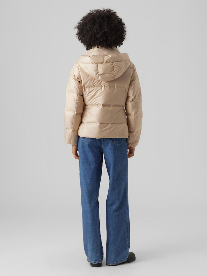 Vero Moda Bony women's beige down jacket