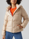 Vero Moda Bony women's beige down jacket