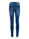 June women's jeans slim medium blue