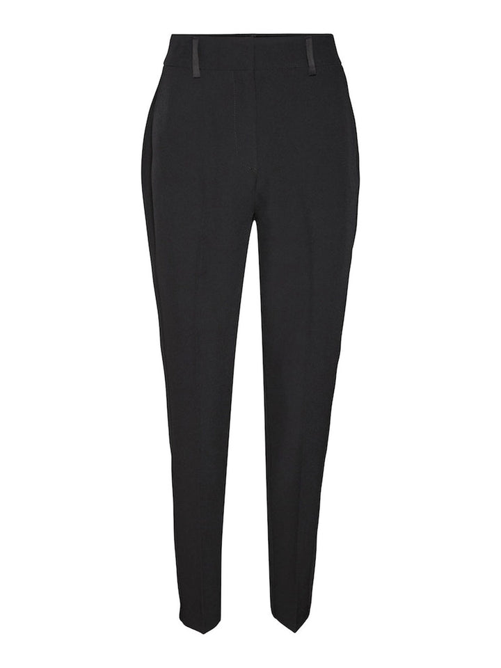 Vero Moda Holly women's trousers black tapered fit