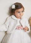 ABEL E LULA Coat for GIRL - Cream