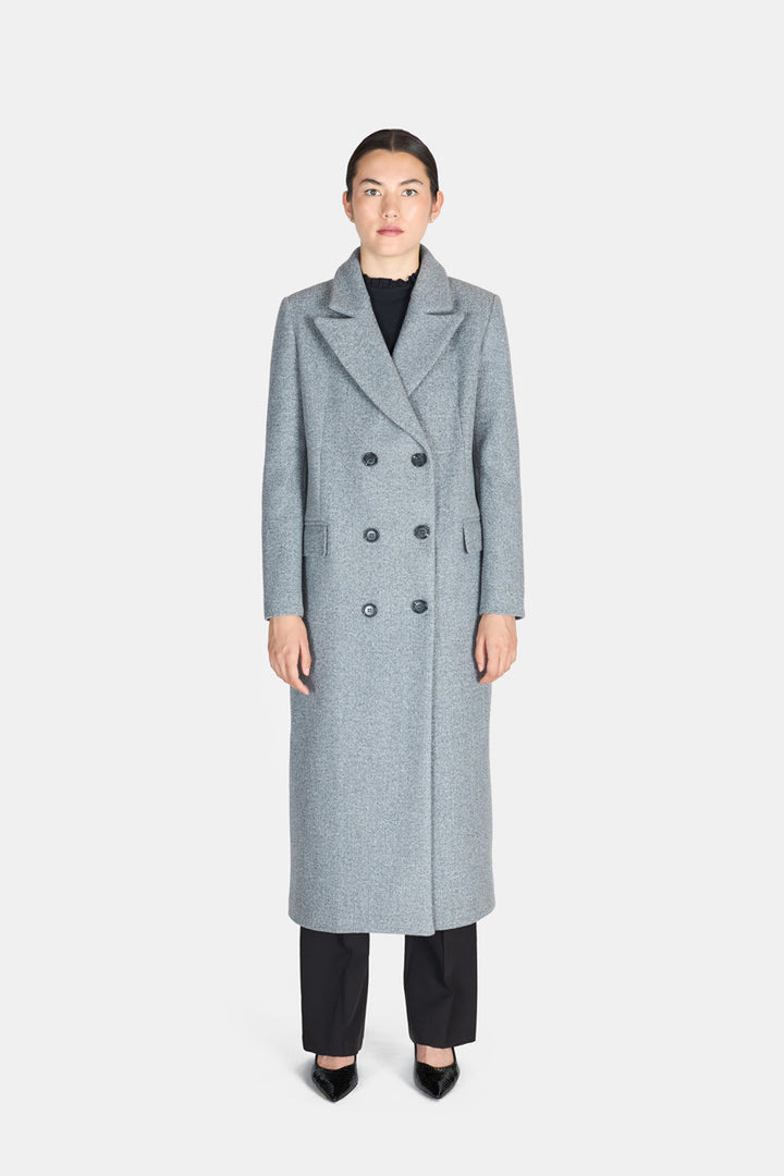 ARTIGLI Coat for WOMEN - Grey Melange