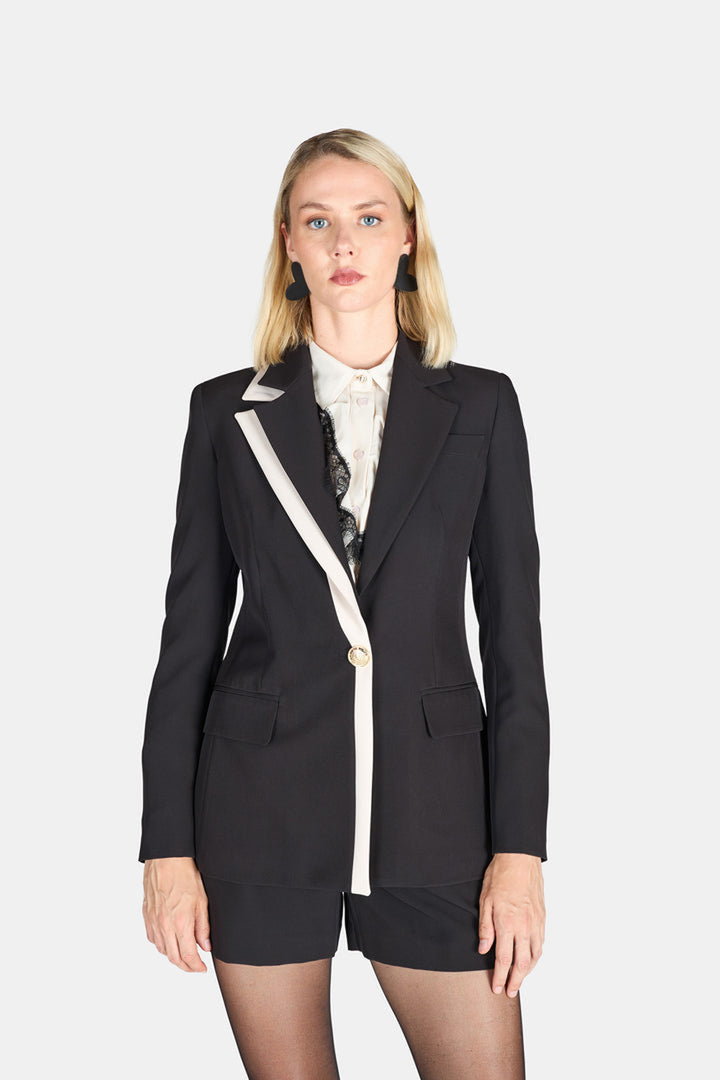 ARTIGLI Jacket for WOMEN - Black Ivory