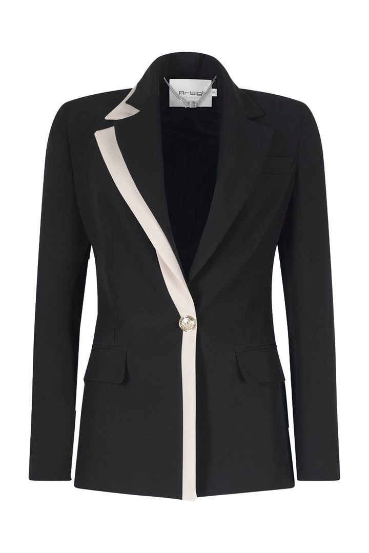 ARTIGLI Jacket for WOMEN - Black Ivory