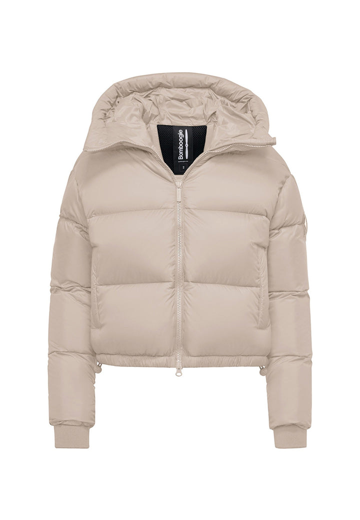 BOMBOOGIE Down Jacket for WOMEN - crystal grey