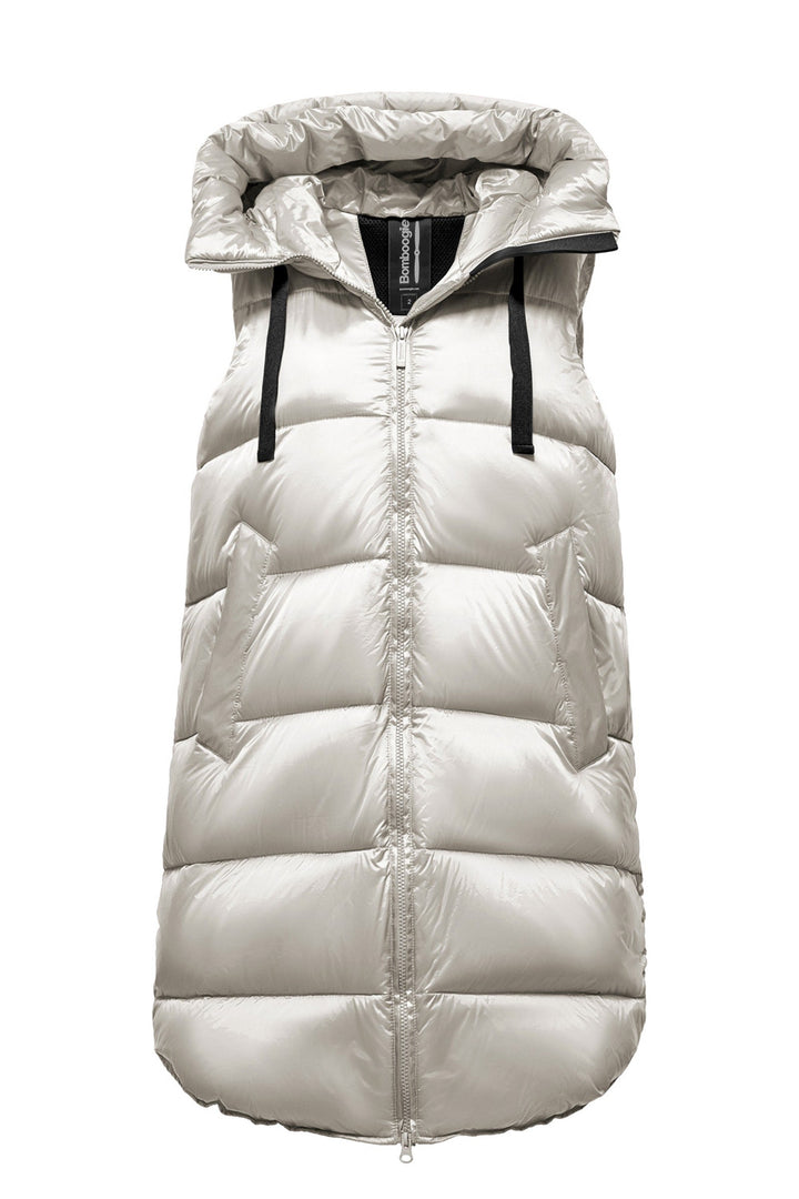 BOMBOOGIE Down Jacket for WOMEN - crystal grey