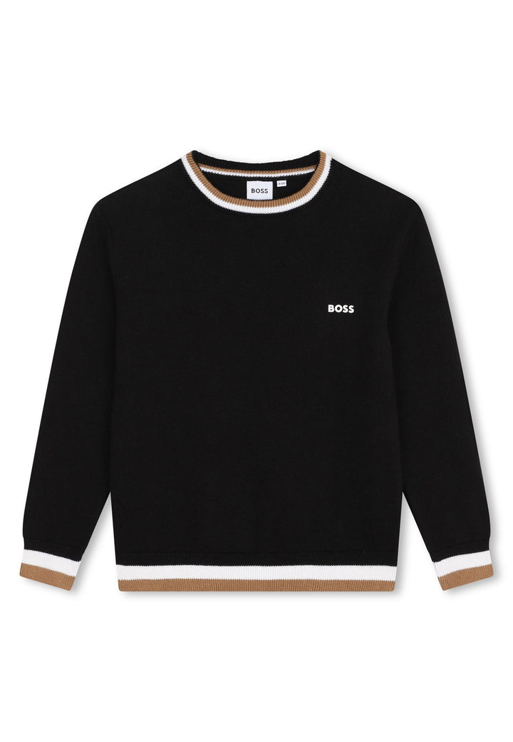 BOSS Pullover BOSS da BAMBINO - Nero