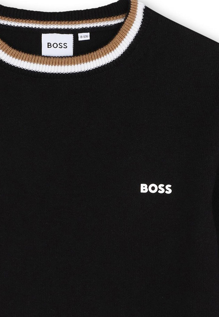 BOSS Pullover BOSS da BAMBINO - Nero