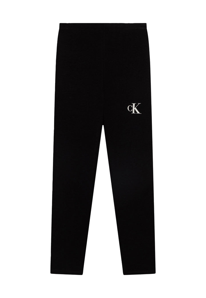 Leggings CALVIN KLEIN JEANS da BAMBINA - Ck Black