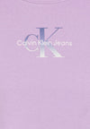 Felpa CALVIN KLEIN JEANS da BAMBINA - Pastel Lilac