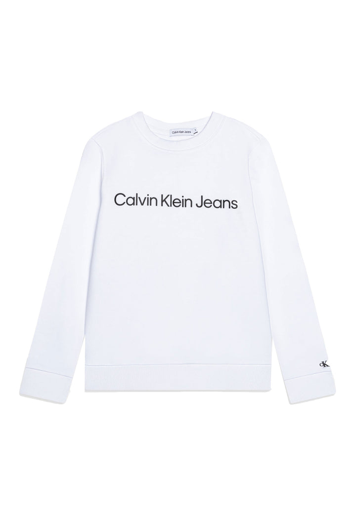 CALVIN KLEIN JEANS Felpa CALVIN KLEIN JEANS da BAMBINI - Bright White