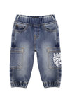 DANIELE ALESSANDRINI Jeans DANIELE ALESSANDRINI da BAMBINO - MEDIUM BLUE