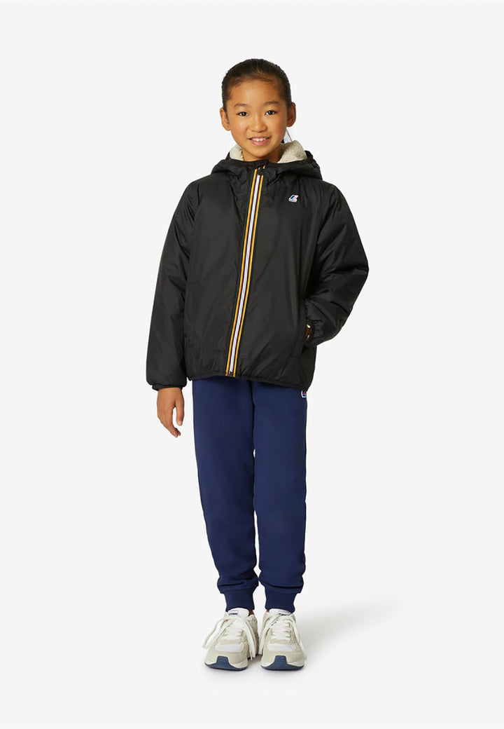 K-WAY Jacket for CHILDREN - Black pure