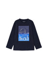 MAYORAL T-shirt MAYORAL da BAMBINO - Blue Black