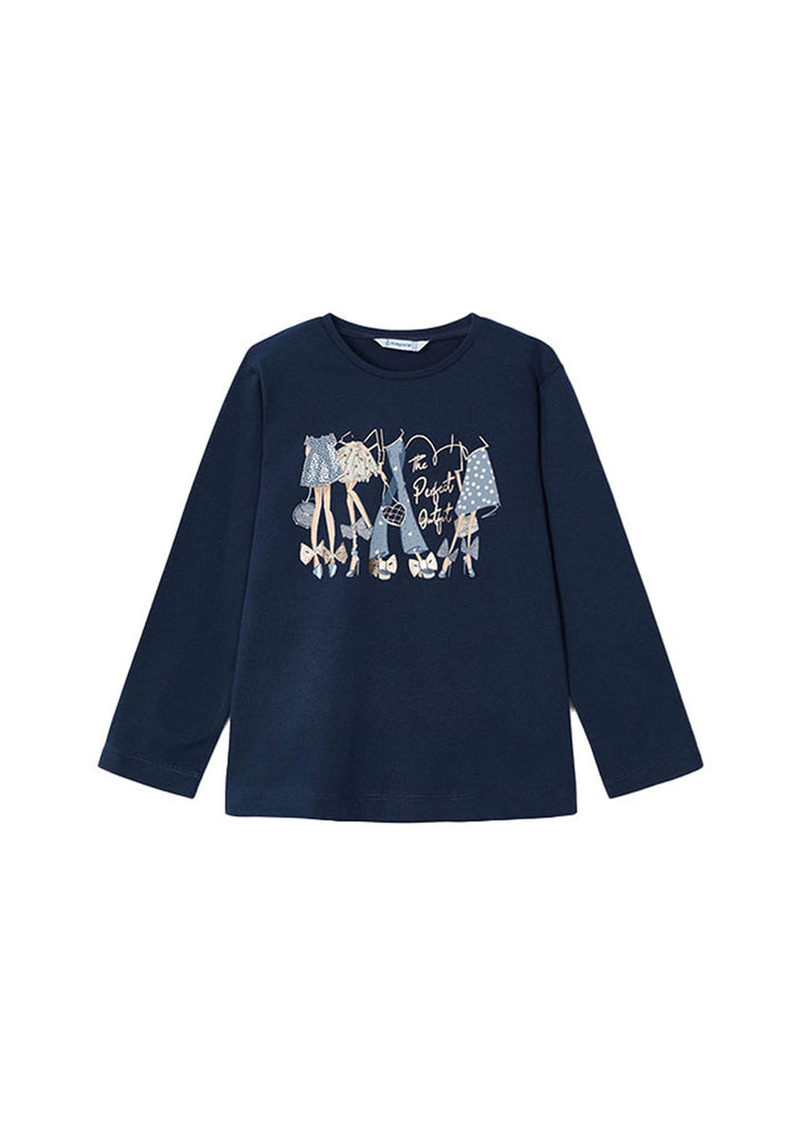 MAYORAL T-shirt MAYORAL da BAMBINA - NOTTE